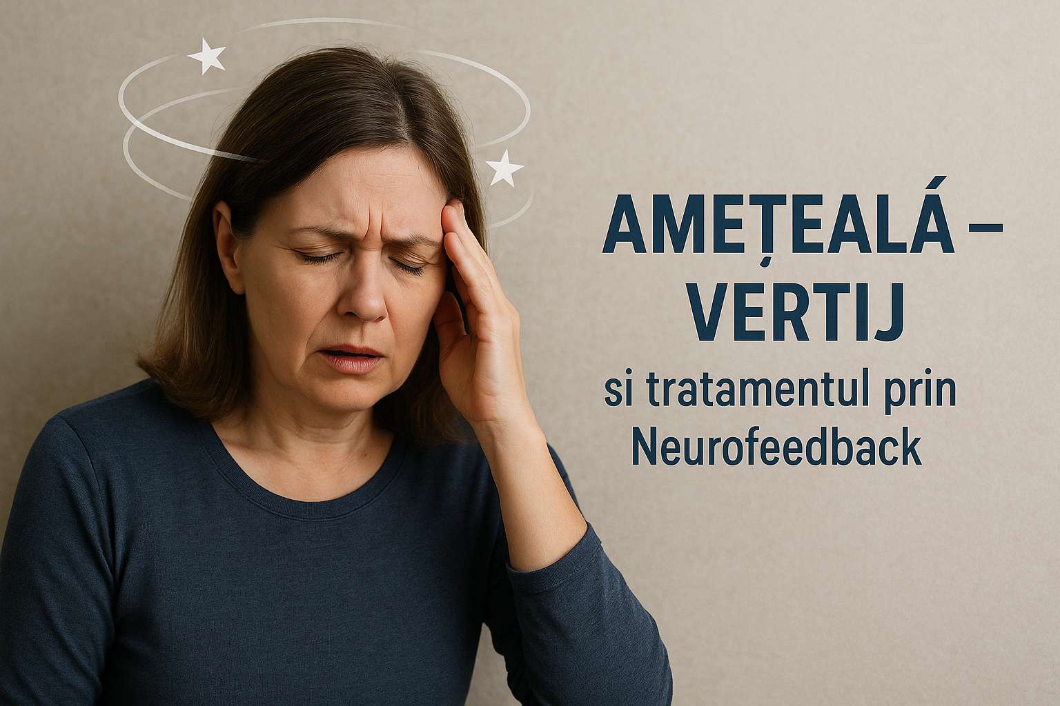 Vertij și tratamentul prin Neurofeedback